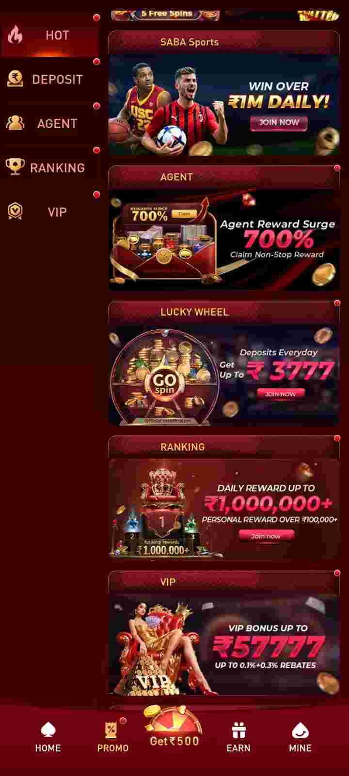 777 Casino App Login APK